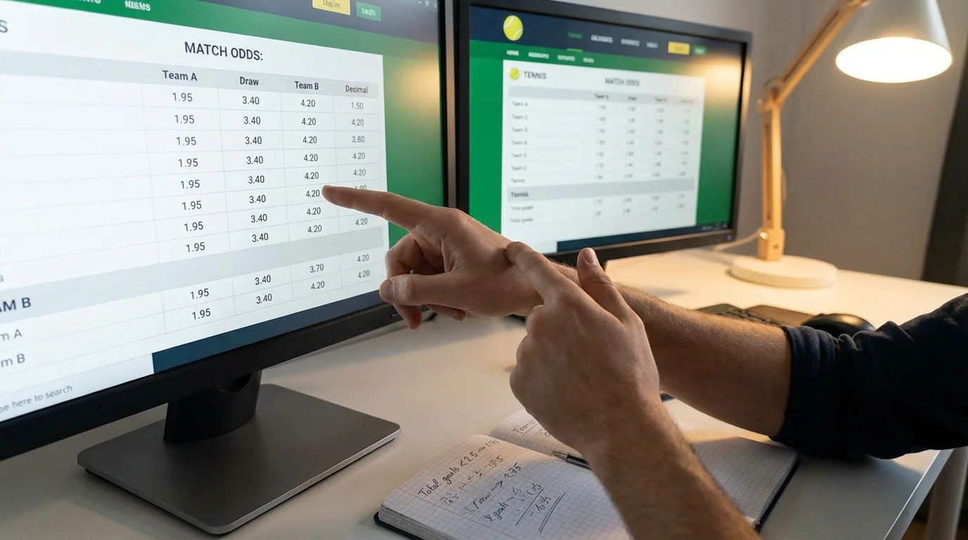 Boxen Wettquoten Vergleich – Quotenanalyse auf mehreren Bildschirmen